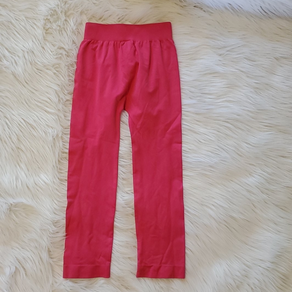 Hot Pink Capri Leggings